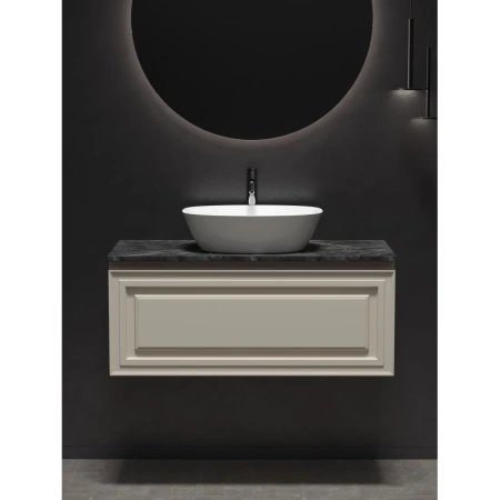 тумба под раковину sancos very 100 vr100ce подвесная beige soft