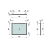Laufen Laufen Frame 25 Зеркало 900x25x700 мм, с алюминиевой рамой