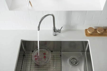 смеситель для кухни aquatek европа aq1382cr хром