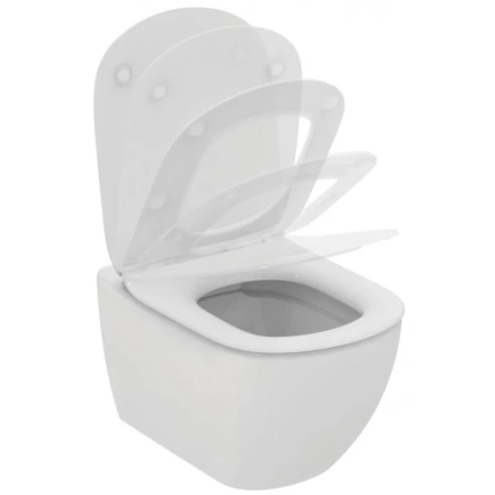 унитаз подвесной ideal standard tesi t355101 безободковый