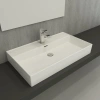 раковина накладная bocchi milano 80 1377-001-0126 белая глянцевая