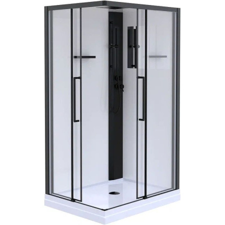 Душевая кабина Esbano Muse ESM-108CKR 100x80 L ESKM108CKRL без гидромассажа