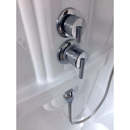 душевая кабина royal bath bp 120х80 rb8120bp2-t-l с гидромассажем