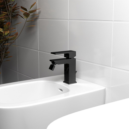 смеситель для биде paini dax-r 84pz306r черный матовый