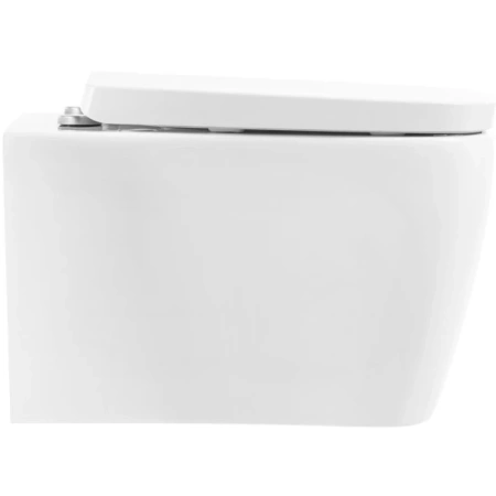 унитаз подвесной безободковый belbagno veneto bb132chr без сиденья, цвет белый