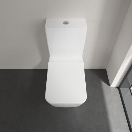 унитаз компакт villeroy&boch venticello 4612r001 без бачка и сиденья