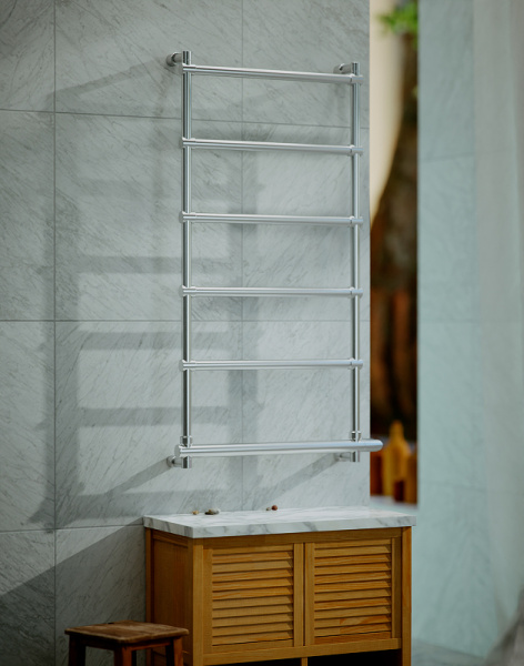 электрический полотенцесушитель margaroli sole 542-6 box 5424706crnb хром