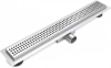 душевой лоток esbano meta 70 m-nice-70mc estrmetnice70mc с решеткой хром матовый