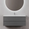 тумба под раковину sancos folk 120 fl120gs подвесная grey soft