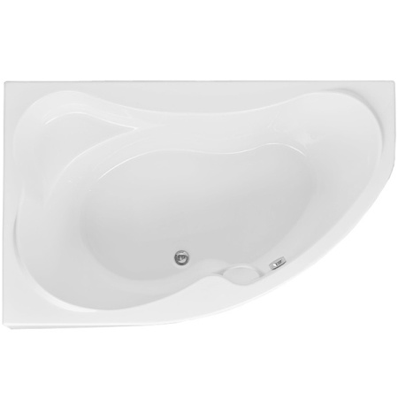 Акриловая ванна Aquanet Capri 160x100 L 00205476 с каркасом, цвет белый