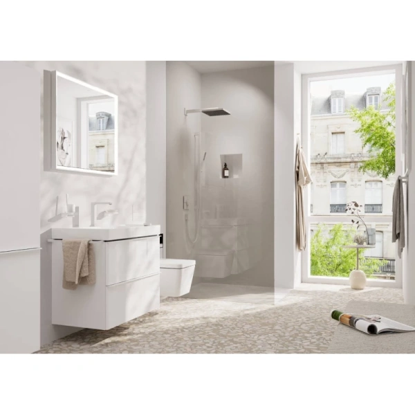 кронштейн для верхнего душа 390 мм hansgrohe pulsify e 24337700