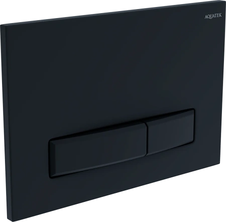 кнопка для инсталляции aquatek slim kdi-0000025 черная матовая