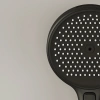 душевой комплект sancos space sc3006mb 320 мм, с термостатом, черный матовый