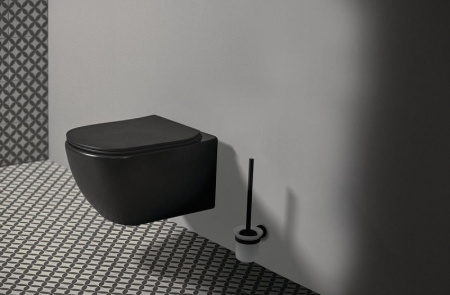 комплект унитаза с инсталляцией ideal standard tesi t3868v3 с сиденьем микролифт silk black