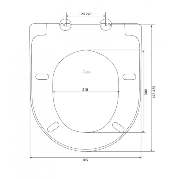 сиденье для унитаза с микролифтом berges geo slim pso 027506