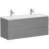 тумба под раковину sancos folk 120 fl120es подвесная ergraut soft