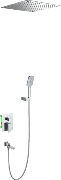 душевой комплект timo selene sx-2039/00sm с внутренней частью, хром