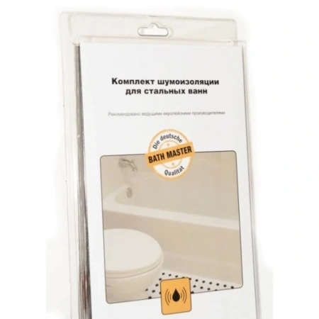 комплект шумопоглощающих пластин bath master bm-06-01-s для ванн