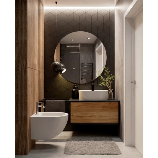 смеситель для биде aquame siena aqm6216cr без донного клапана, хром