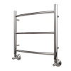 полотенцесушитель point афина п3 pn04155 водяной, 50x50 см, хром