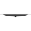 раковина cezares eco czr-8073-120 121x46 см, накладная, белый