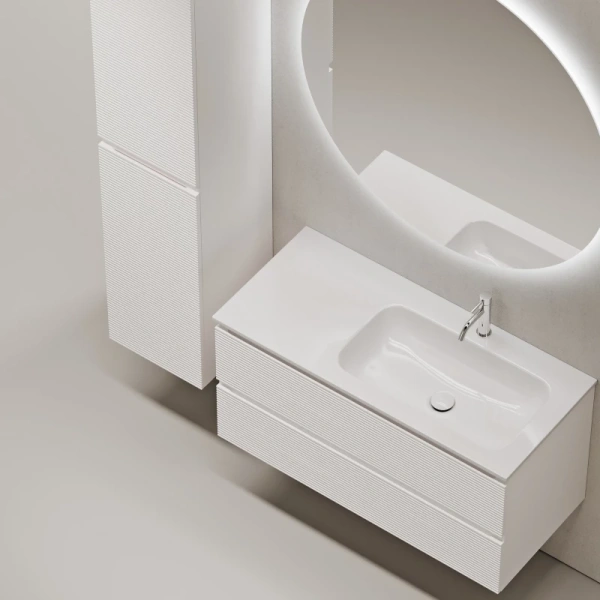 тумба под раковину sancos folk 100 r fl100rw подвесная bianco