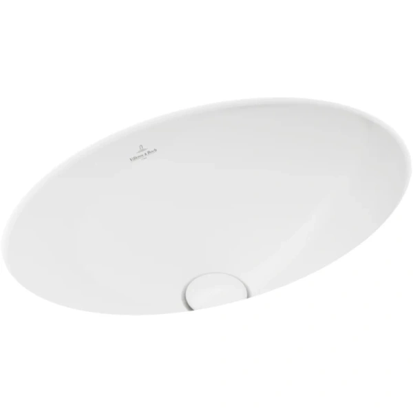 раковина villeroy & boch loop & friends 4a530001 встраиваемая снизу, 43х28 см, белая