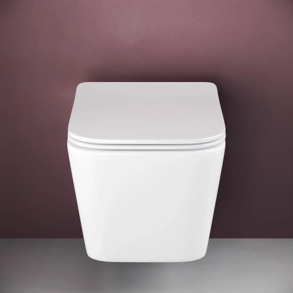 унитаз ceramicanova metric cn3007 подвесной, с сиденьем микролифт, белая