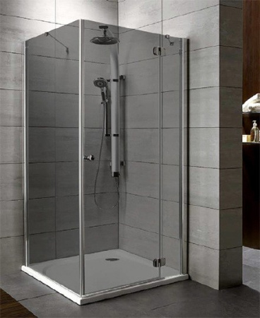 душевой уголок radaway torrenta kdj 100 r×90 графитовое