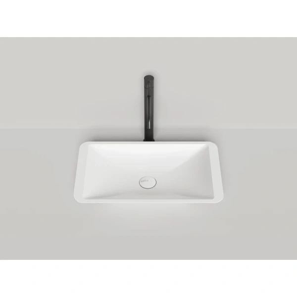накладная раковина в ванную salini callista 1101207sm из искусственного камня