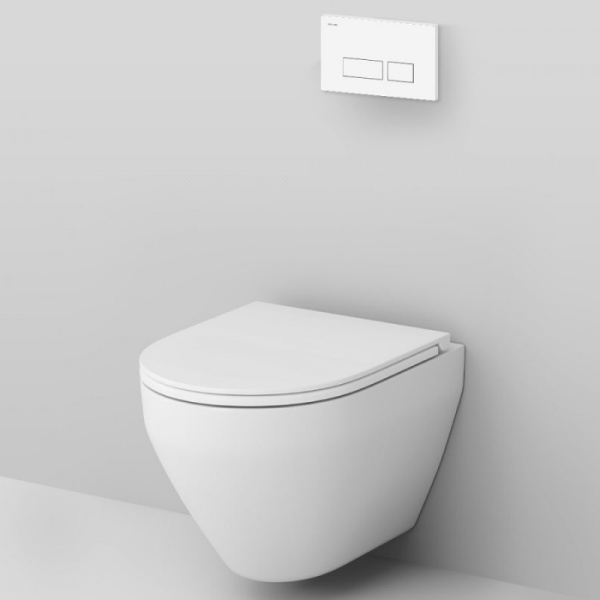 комплект унитаза с инсталляцией am.pm spirit v2.0 flashclean is47001.701700 с сиденьем микролифт и белой клавишей смыва.