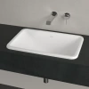раковина villeroy & boch loop & friends 4a650001 встраиваемая сверху, 60х40.5 см, белая