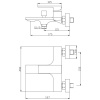 комплект смесителей orange lutz m04-311cr два смесителя + душевой гарнитур orange o-shower