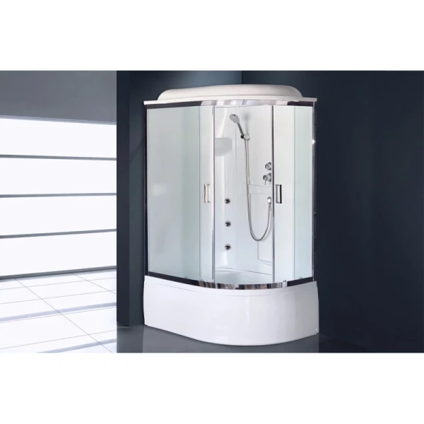 душевая кабина royal bath rb8120bk2-m-ch-l