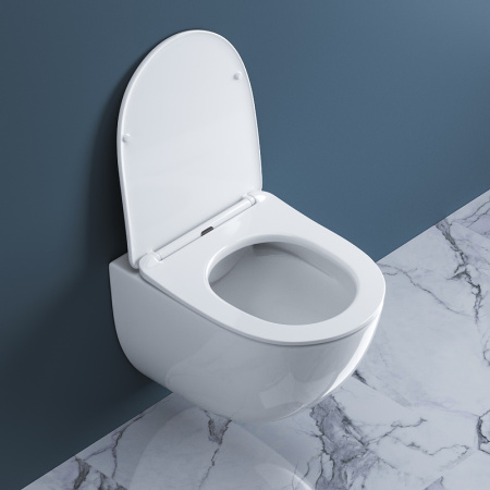 унитаз belbagno amanda bb051chr/bb051sc подвесной с сиденьем микролифт