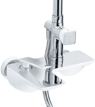 душевая стойка timo helmi sx- 1070/00-16 1060 chrome-white