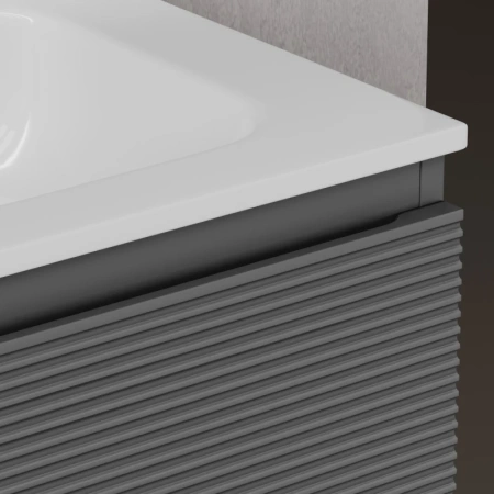 тумба под раковину sancos folk 120 fl120gs подвесная grey soft