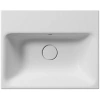 раковина gsi nubes 9682109 подвесная, 50x40 см, bianco opaco (белый матовый)