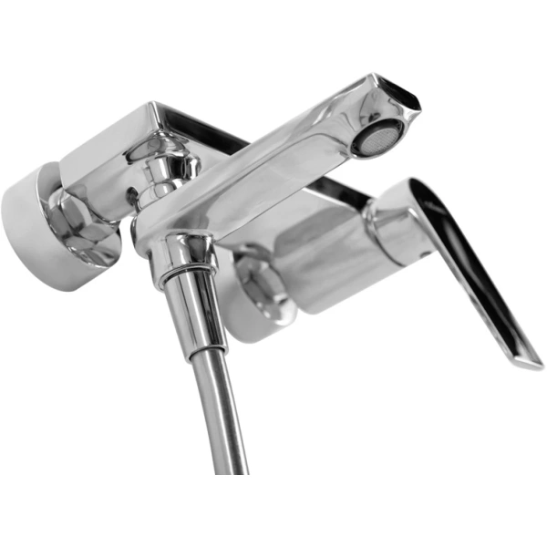 смеситель для ванны cezares comfort comfort-vd-01 с душевым гарнитуром, хром