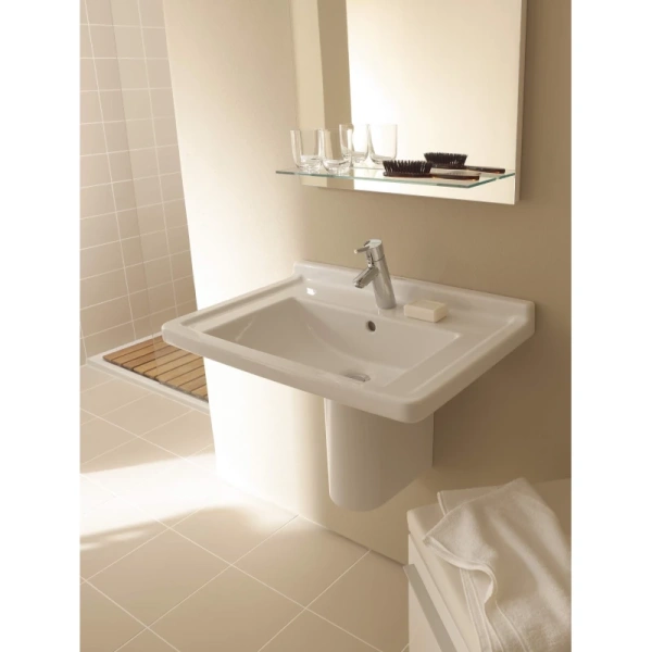 раковина подвесная 70 см duravit starck 3 0304700000