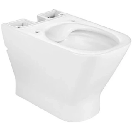 чаша напольного безободкового унитаза roca the gap 34273700h