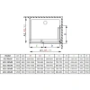 душевой уголок radaway carena kdj 120 r×80 коричневое