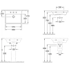 раковина 60x47 см villeroy & boch avento 415860r1