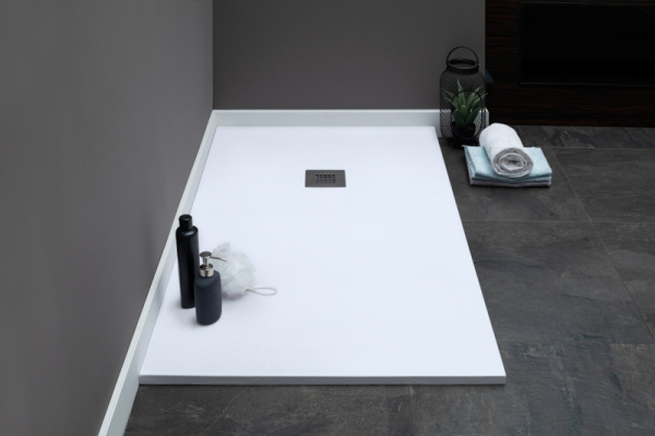 душевой поддон из искусственного камня aquanet pleasure 140×90 256306 с антискользящим покрытием