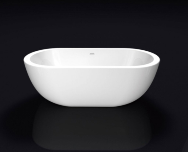 акриловая ванна belbagno bb13 180x86 белая