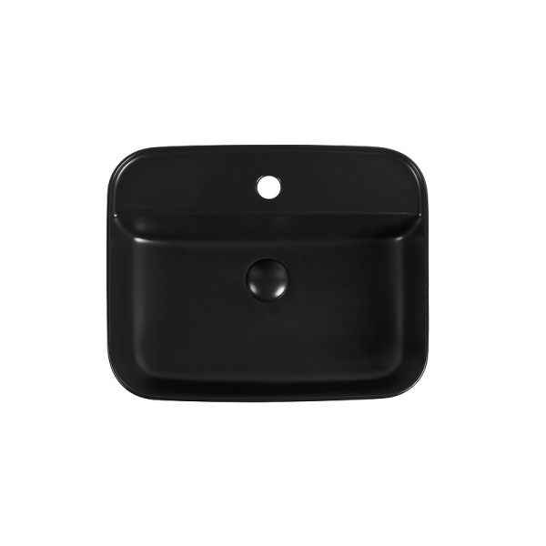 Раковина накладная 50 см Aquanet Soul-2-MB 00273670, черный матовый