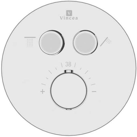 душевая система vincea inspire vsfw-3i22mt2rch с термостатом хром