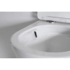 унитаз tece tecespring k 9700997 подвесной, безободковый, с сиденьем в комплекте, белый