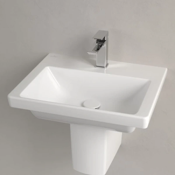 раковина 55x44 см villeroy & boch subway 3.0 4a705601