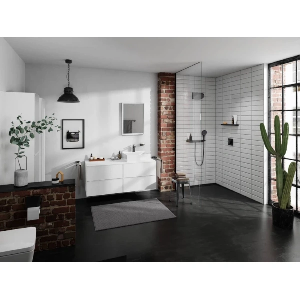 подключение для душевого шланга с держателем hansgrohe rainfinity porter 500 26843670